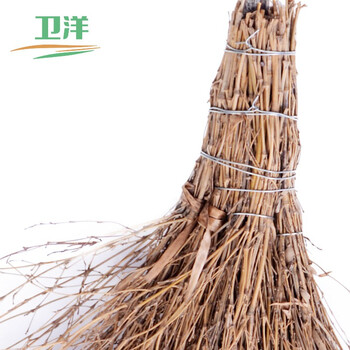 卫洋 WY-564手工扫把环卫大扫把竹扫把户外扫院子扫帚物业工厂清洁笤帚不带叶子小扫把一个装