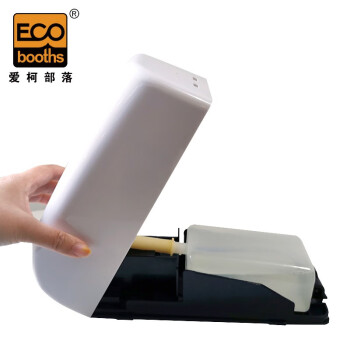 爱柯布洛 厕板清洁出液器+1个液包（400ml）公共卫生洗手间马桶坐垫圈消毒清洁液221037