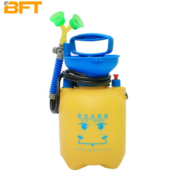 贝傅特 洗眼器便携式验厂双喷头便携式洗眼器洗眼器移动式实验室用 便携式洗眼器3L