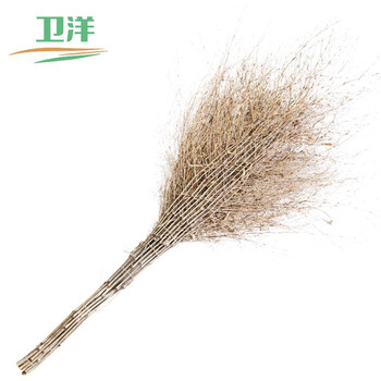卫洋 手工环卫大竹扫把3.5斤【5把装】物业环卫小区学校工厂马路柏油道路地面清扫清洁大号竹柄笤帚扫帚