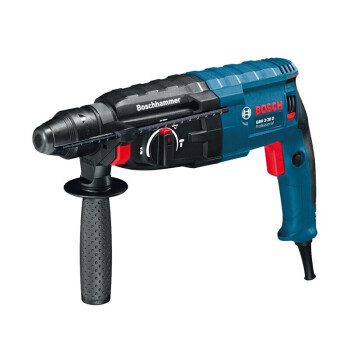 博世（Bosch）GBH 2-28 D 四坑圆柄锤钻冲击钻电钻电镐三功能电动工具