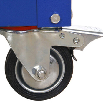 稳斯坦 维修汽修工具车 蓝一抽+背板 多功能铁皮工具柜 1辆 WST105