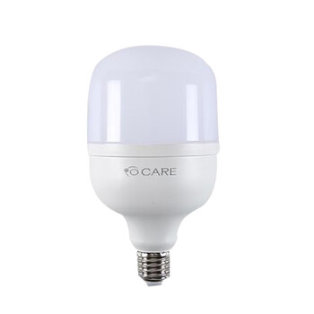 开尔照明（CARE） LED柱形球泡灯  E27螺口物业工厂商用光源 28W 白光6500K T100国际系列