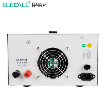 伊莱科(ELECALL)笔记本手机维修直流稳压电源稳定高精度数显直流稳压电源30V5A 白色 EY3050ET 7 