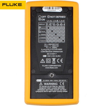 福禄克（FLUKE）F9062 相序表相序旋转指示仪相序检测仪 2年维保