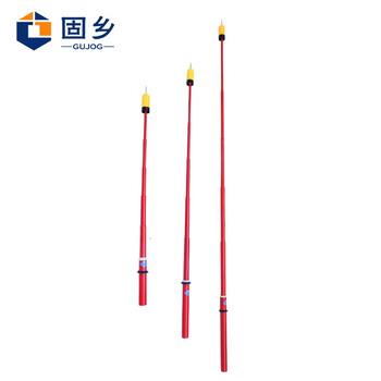 固乡 高压验电器 伸缩型高压声光报警验电笔0.4 35 110 220KV交流验电器 验电棒 验电笔 测电笔【精装10KV 】