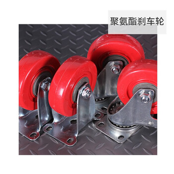 知旦602534工具车可移动零件工具柜汽修配件收纳柜绿色八抽