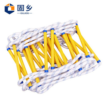 固乡 软梯子 绳梯 梯子 施工下井攀爬梯 工程梯 防滑梯 10M树脂软梯