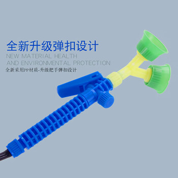 者也（ZYE） 双口8L工业用验厂喷淋洗眼器带压力表 可移动紧急实验室便携式洗眼器