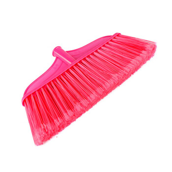 庄太太【五把起售】【小美好配木杆】木杆塑料硬毛扫把单个环卫扫水户外扫帚头