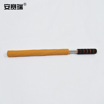 安赛瑞 指挥旗 机场铁路地铁交通站台信号旗 运动会裁判旗发令旗手旗警示旗 5面装 黄色 12583