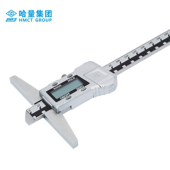 哈量连环数显深度卡尺0-200mm0.01mm