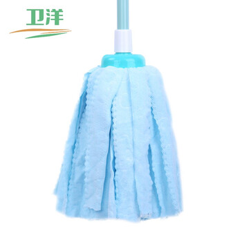 卫洋 WYS-216 纤维毛巾布拖把干湿两用拖把布酒店物业小区保洁工具 颜色随机