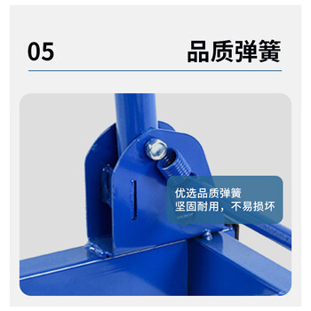 迈巍加厚平板车小手推车折叠手拉车拖车仓库拉货车搬运车承重1300斤可定制ME272