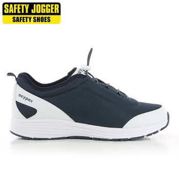 鞍琸宜 SAFETY JOGGER 057803 JAMES OB 男士运动鞋透气舒适 防滑工作鞋 海蓝色 41码 1双