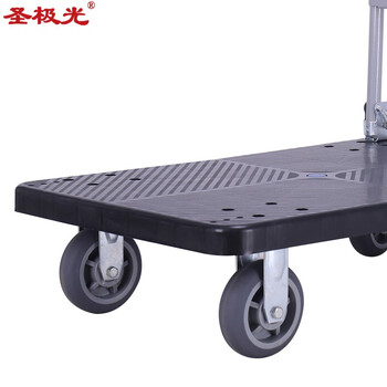 圣极光小推车58*88承重600斤折叠载货车G1303可定制6寸静音手拉车