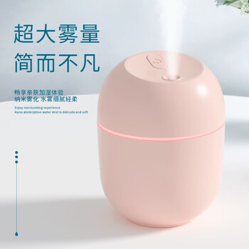 遥里逊彩蛋加湿器家用小型迷你静音加湿器 白色YLX-717
