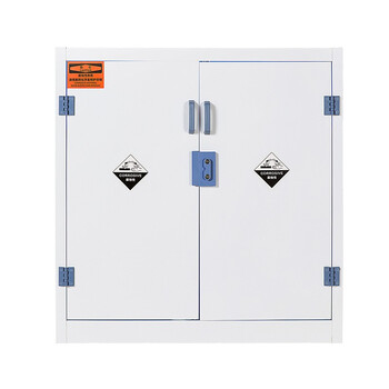 知旦 PP酸碱柜30加仑双门PP储存柜ZD335