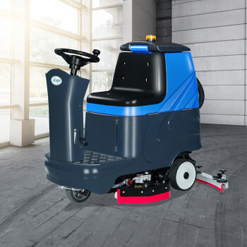 酷尔KUER 驾驶式双刷洗地机KR-XJ70S商用大型场所工厂物业车间地面清洗机