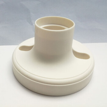 西野（SHARE）E27螺口灯头灯座 走廊过道 LED灯泡灯口平底插座 白色 小型8cm圆灯座