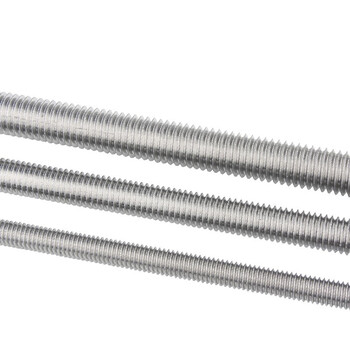 冰禹 BYlj-353 304不锈钢丝杆牙条 DIN976牙条通丝全螺纹螺杆 M20-2.5X1M（1根）