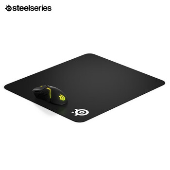赛睿（SteelSeries）QcK Large(QcK+)游戏鼠标垫大号 donk同款电竞鼠标垫 fps顺滑鼠标垫 CSGO/打瓦 L号450*400*2mm 