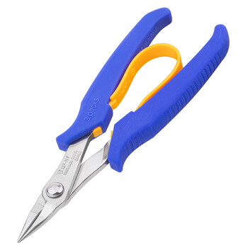 三山（3.peaks）进口轻巧迷你圆鼻扁嘴钳SP-37 不锈钢无牙弯折钳 夹持钳 5寸半140mm