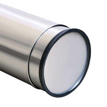 兰诗 LAUTEE CY10 圆形不锈钢垃圾桶 酒店客房桶宾馆果皮桶房间桶 黑金双层10L