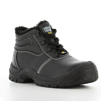 鞍琸宜 SAFETY JOGGER SAFETYBOY WINTER S1P防砸防穿刺防滑冬季防寒鞋 黑色47码