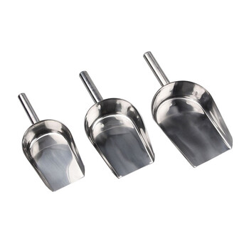 益美得 FW-1020 不锈钢铲子加厚平底铲垃圾铲簸箕  大号平底铲