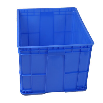 稳斯坦 周转箱塑料 加厚塑胶筐物料盒养鱼养龟物流收纳箱零件储物盒 22#593*484*393mm WST007