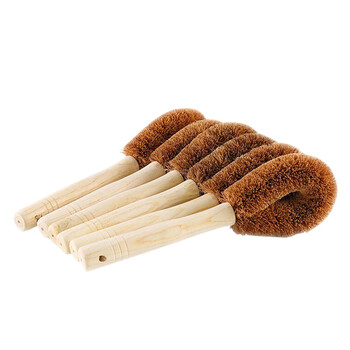 金诗洛 清洁刷子不沾油椰棕锅刷洗锅刷长柄刷除油刷清洁工具 K202