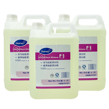 泰华施Diversey 100879191 苏马砧板漂白剂 酒店餐具漂白去油污清洁剂抑菌漂白剂 5L/瓶