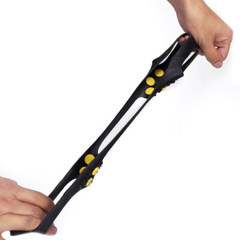 冰禹 BYly-84 防滑鞋套安全防护冰爪 雪地防滑便携冰爪 冰面防滑套雪地10齿鞋套鞋 M码