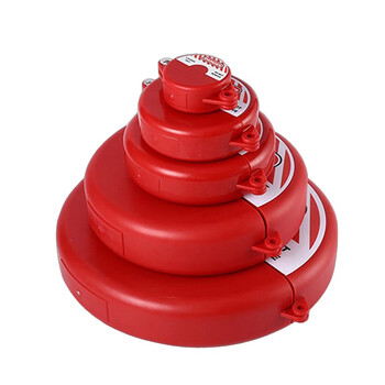 冰禹 BYrl-168 闸阀手轮安全锁具球阀锁扣 天然气锁圆盘锁 适用64-127mm的手轮