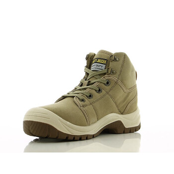 鞍琸宜 SAFETY JOGGER DESERT S1P 钢质防砸包头防刺穿中底帆布安全鞋 卡其色 44码 1双