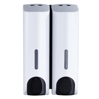 金诗洛 KSL3000 壁挂式皂液器壁挂 皂液机 沐浴露洗发水洗手液盒子瓶子 白色单头