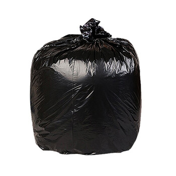 源恒达 塑料平口垃圾袋 100*90cm 50只/包 黑色 大号垃圾袋 YHD-2132592 物业办公室户外企业结实耐用加厚