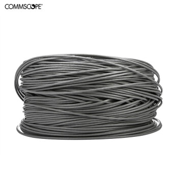 康普（AMP NETCONNECT） 原装超五类网线（0.51±0.02mm）非屏蔽网线 白箱 305米 6-219507-4（参考渠道cs24）