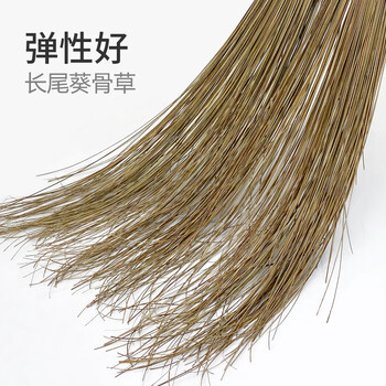 兰诗FW-1108 竹扫把清洁大扫把扫马路庭院环卫物业园林葵扫把    葵骨长尾扫把 螺纹款