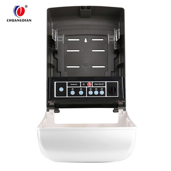 创点 感应自动出纸机 壁挂式自动出纸擦手纸盒 酒店卫生间卷纸架 8388A 白色-感应自动出纸 710118