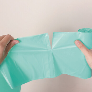 环舟可降解垃圾袋加厚平口玉米淀粉垃圾袋环保生物降解环卫大垃圾袋灰色60*80/60只