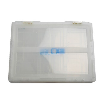 元汗K360-285玩具配件衣物可折叠收纳箱21升 透明白 整理盒储物箱车用置物箱 定制