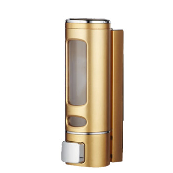 冰禹 BYrl-192 酒店厨房浴室卫生间皂液器皂液盒 按压瓶洗手液器沐浴乳盒按压器 白色双头