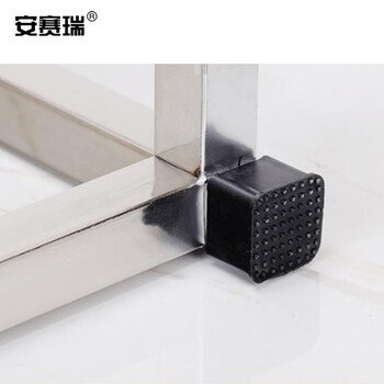 安赛瑞 不锈钢脚踏凳 双层脚踏凳实验室梯凳检查床脚踩凳小楼梯台阶踏步梯子步梯 600828