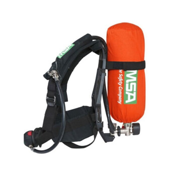 梅思安(MSA) 10226456 正压空气呼吸器升级款AX2100 6.8L碳纤维气瓶 带瓶口和胸前双压力表