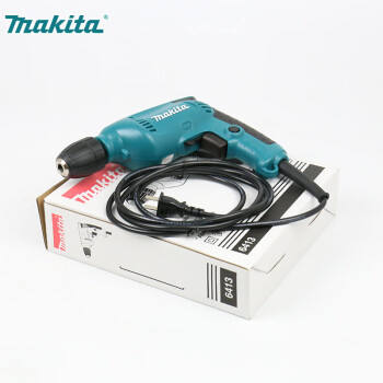 牧田220V手电钻正反转带调速10mm 450W 6413