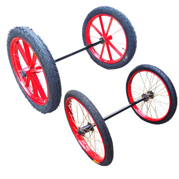 兰诗CT-572手推斗车轮环卫板车充气实心轮子胎轱辘套装外胎 26充气轮（单胎）