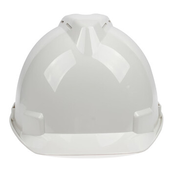 君御1501PE带透气孔安全帽蓝色 *1顶 白色