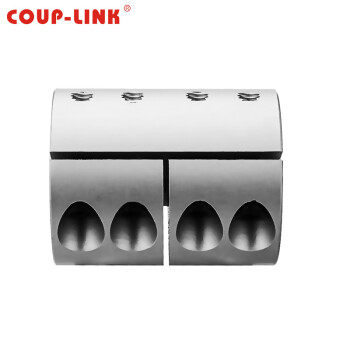 COUP-LINK 卡普菱 刚性联轴器 LK13-C32L(32*40) 铝合金联轴器 夹紧螺丝固定微型刚性联轴器加长款